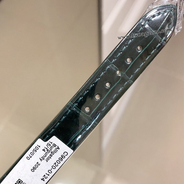 蕭邦情人限量版-躍動的心石英鱷魚皮女士腕表 蕭邦快樂鑽系列女表  gjs2239